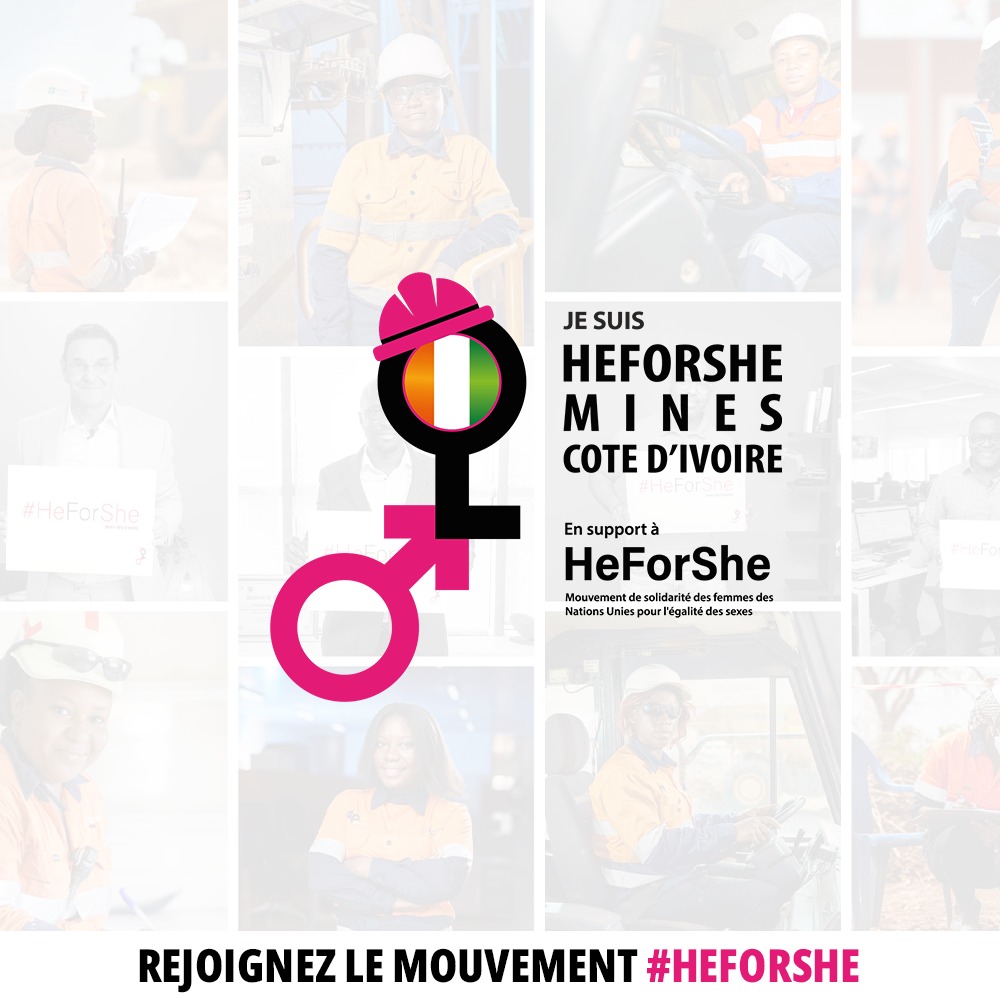 Kit d'action HeForShe Mines Côte d'Ivoire