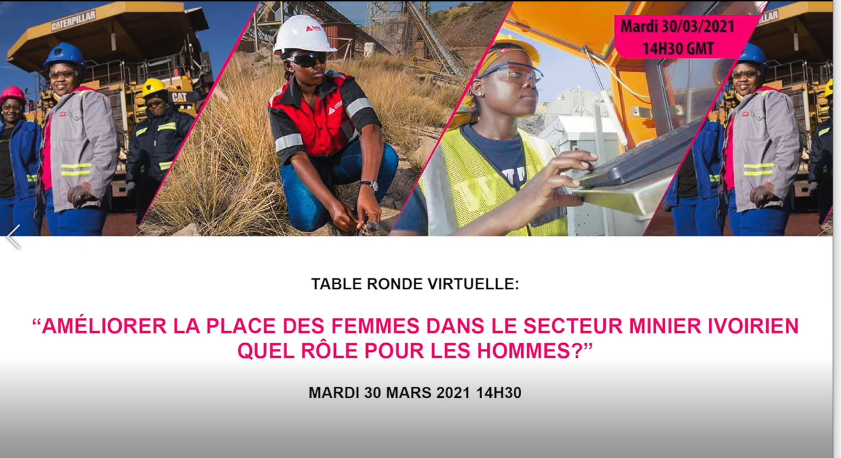 Webinaire HeForShe Mines Côte d’Ivoire